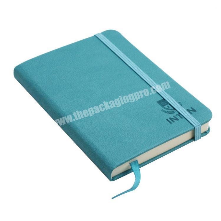 Wholesale journal school stationery pu leather notebook