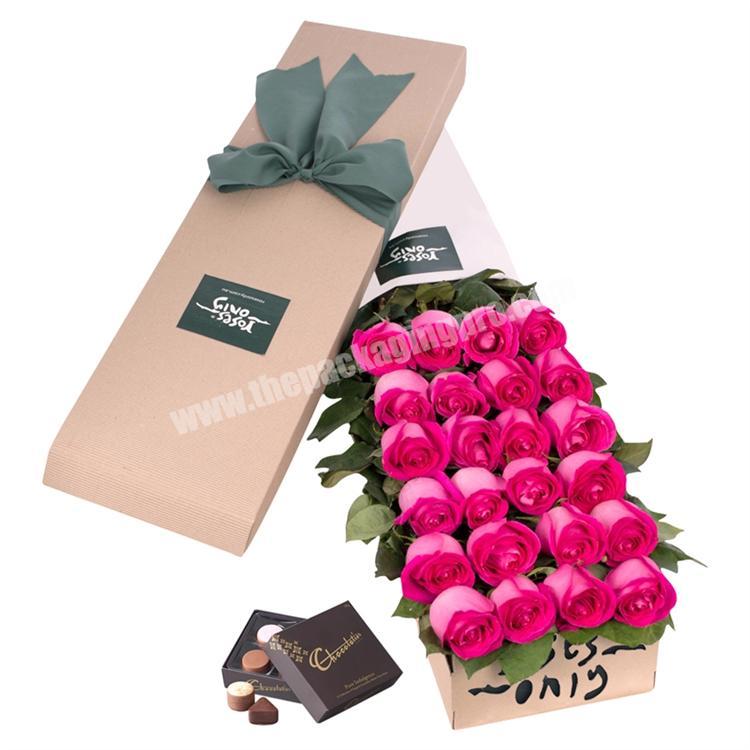 best price cardboard flower delivery packaging