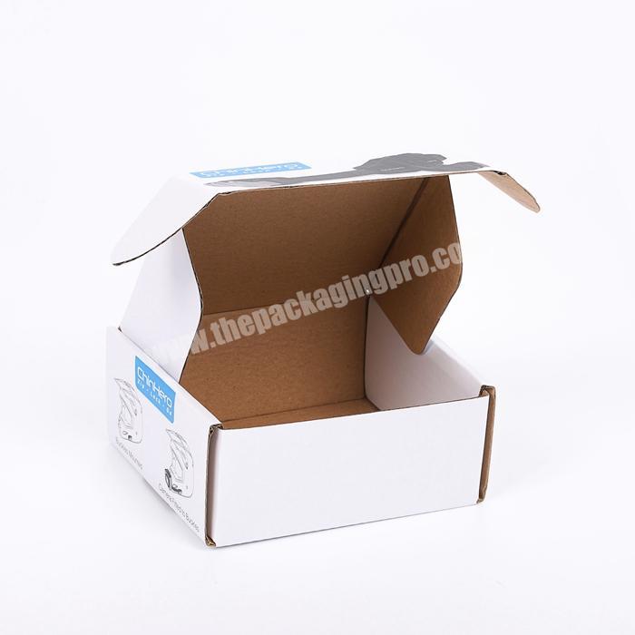 cheap custom logo mailing box corrugated ecommerce packaging kraft paper shipping box for book stationery