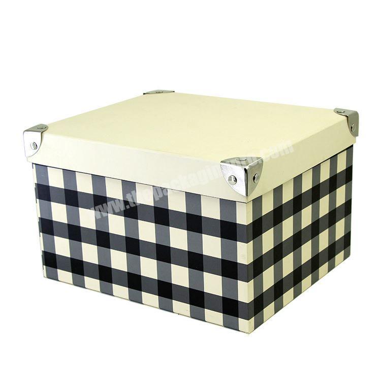 clothes clear shoe box storage hat large capacity black and white mesh cardboard paper storage box
