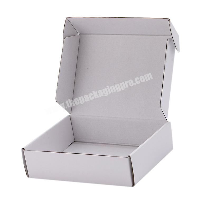 corrugated custom printed shipping white mailer boxes