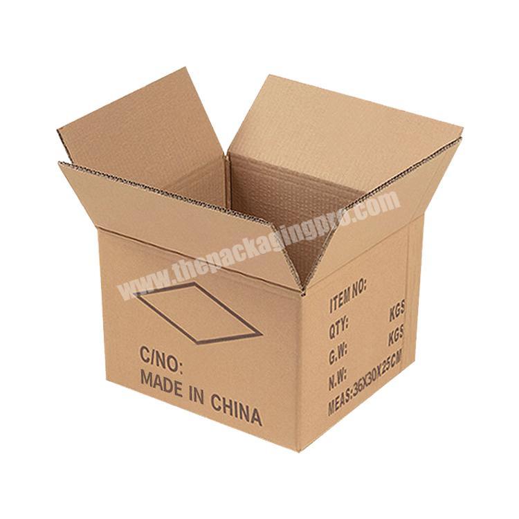 corrugated folding custom carton packaging box