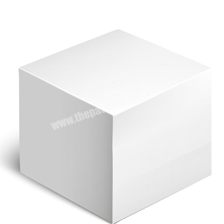 custom cardboard gift white package box