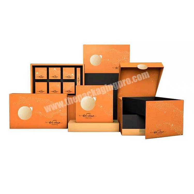 custom luxury gift mooncake packaging box
