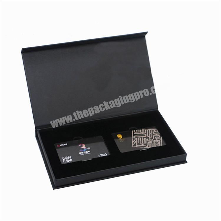custom luxury packaging gift box for credit card