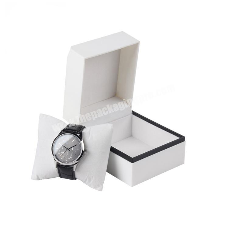 custom luxury packaging logo velvet watch box
