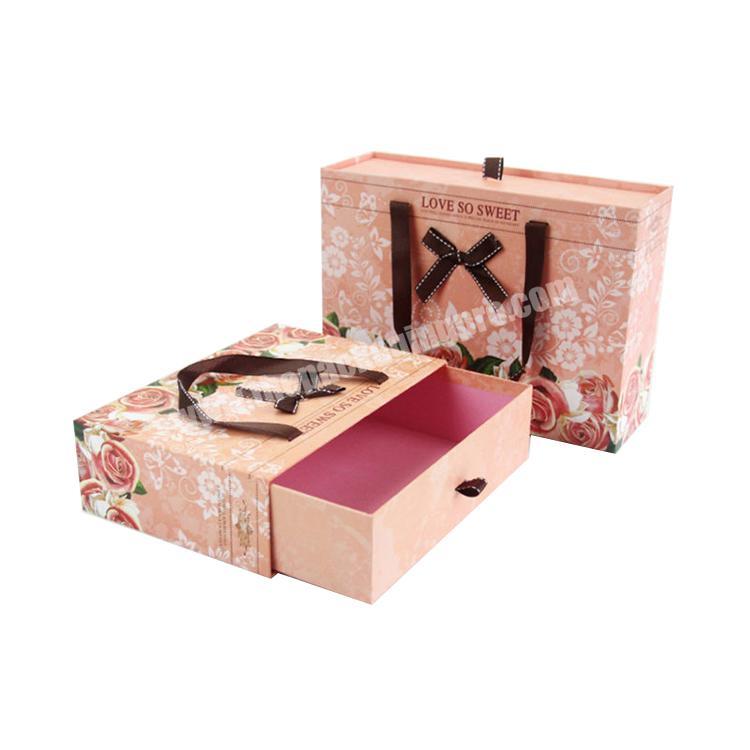 custom luxury paper rigid cardboard gift box packaging