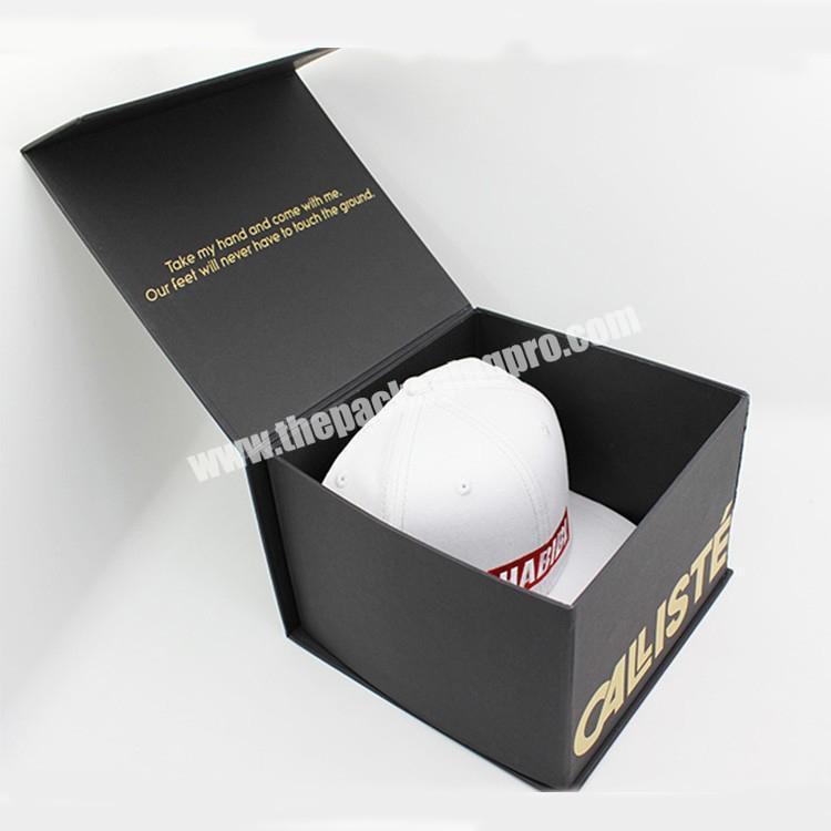 custom luxury printed paper baseball hat box