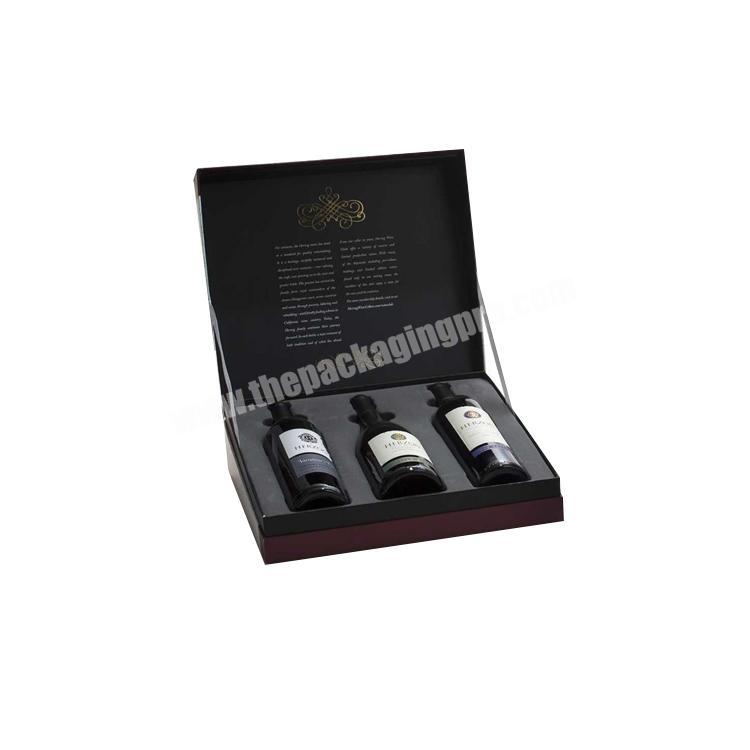 bottle paper packaging wine gift boxes
