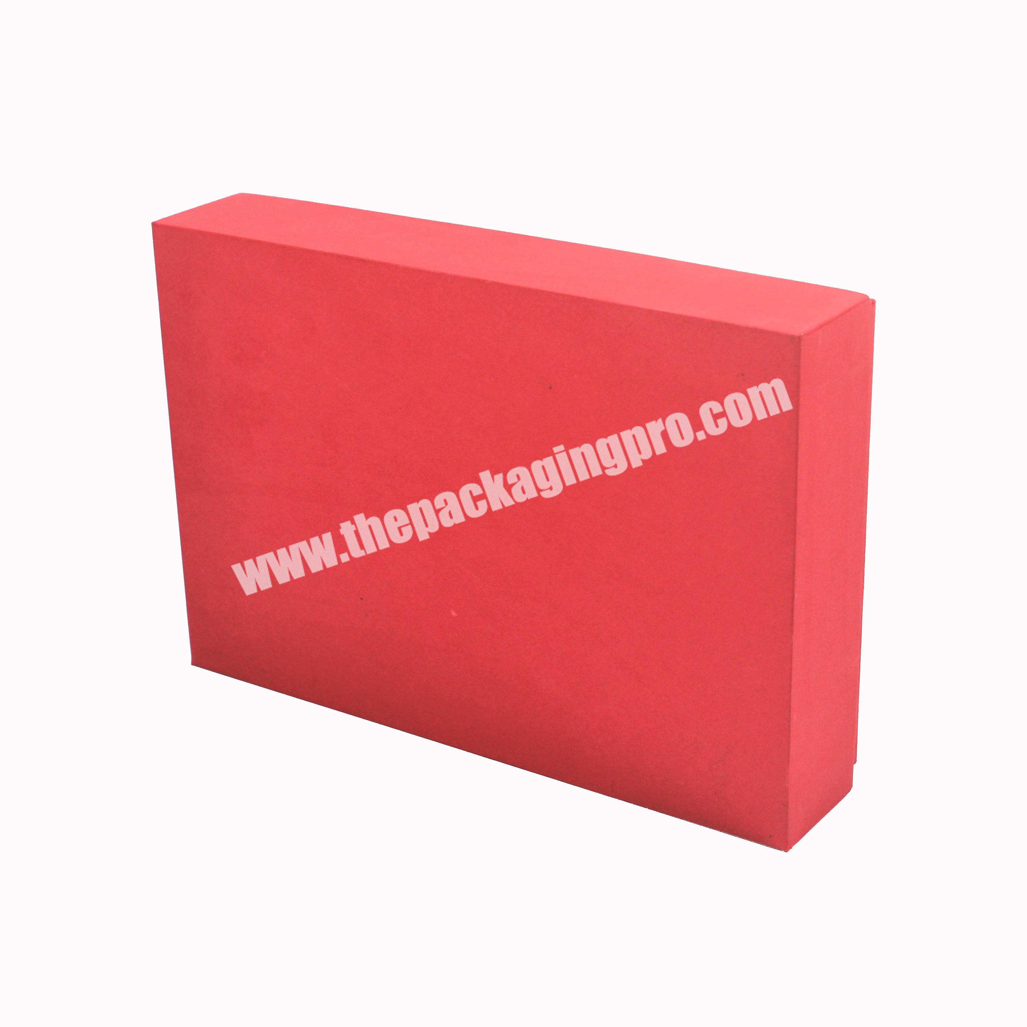 custom printing red paper packaging bracelet gift box for jewelry