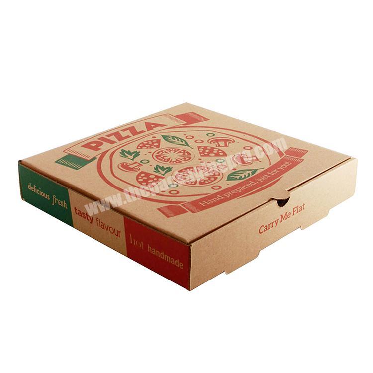 custom wholesale corrugated with logo pizza box