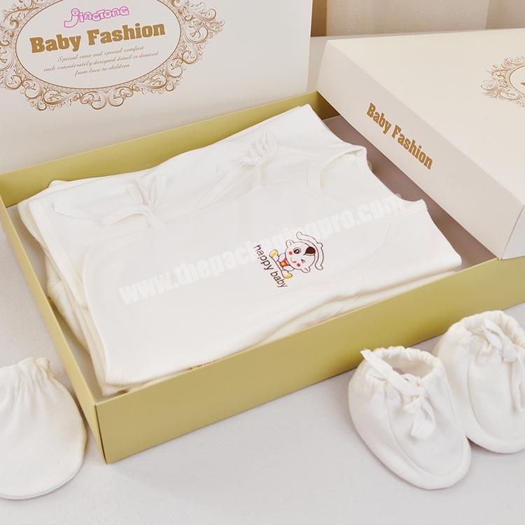 decorative cardboard packing baby keepsake box