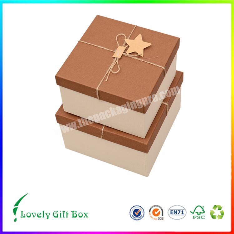 high quality gift paper packaging apparel box for baby clothes