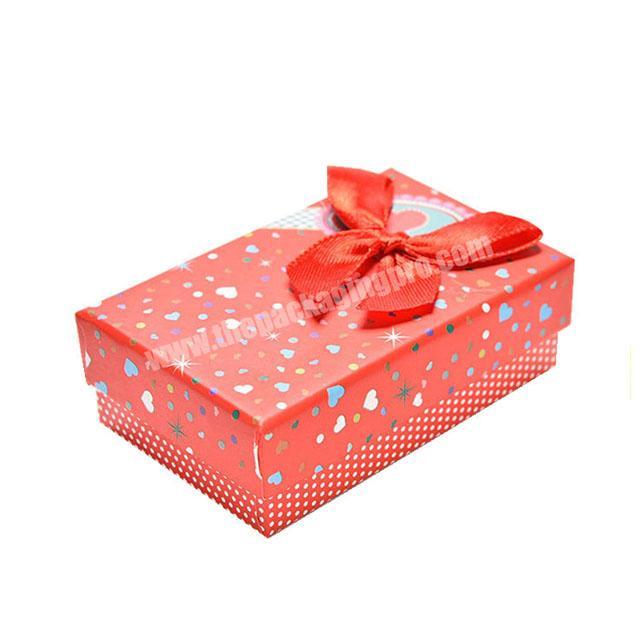 hot selling sweet girls small jewelry packing box with insert