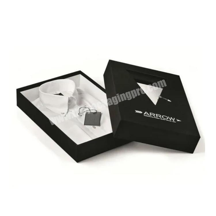 luxury black custom apparel boxes with logo