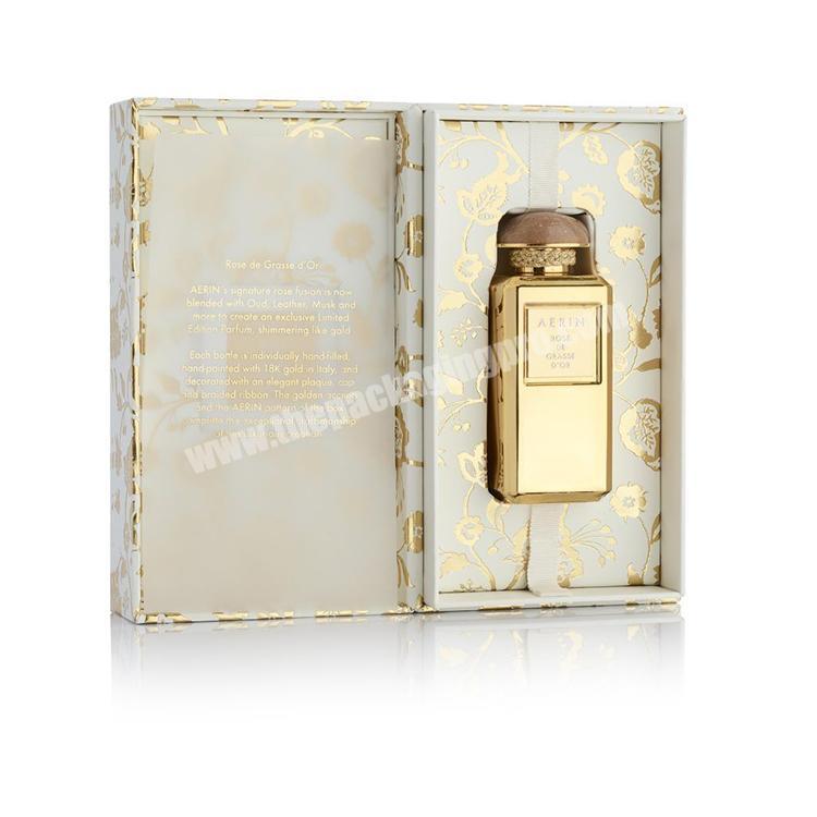 luxury bottle with packaging box perfume