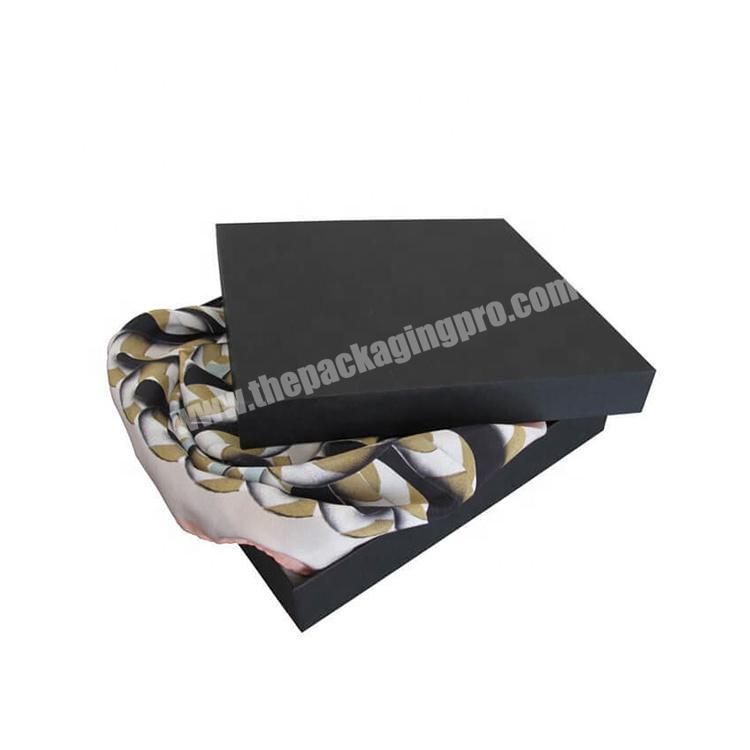 luxury custom gift packaging scarf boxes