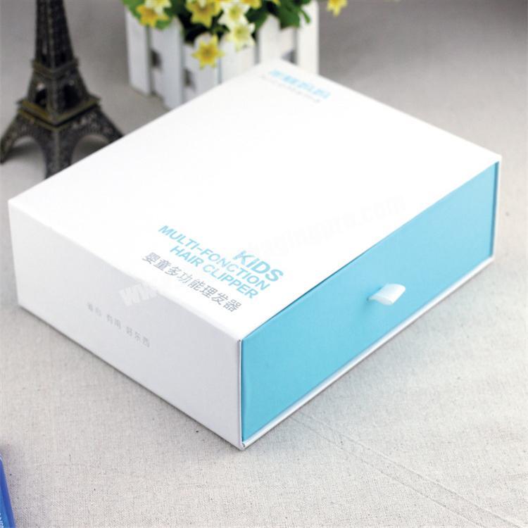 luxury custom paper packaging drawer box