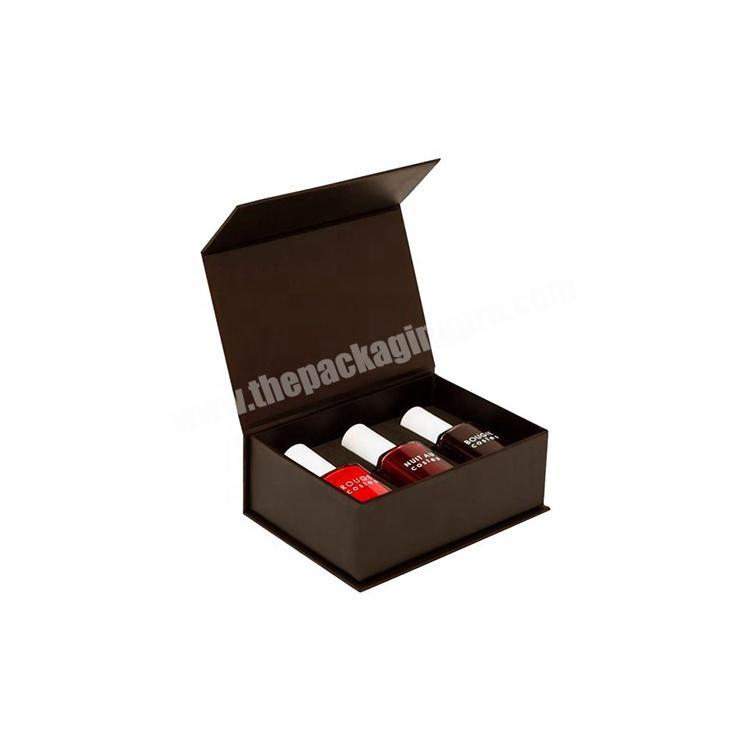 luxury gift custom nail packaging polish boxes