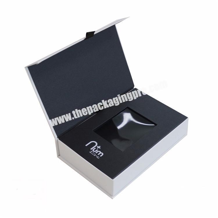 luxury gift paper cardboard box with magnetic lid