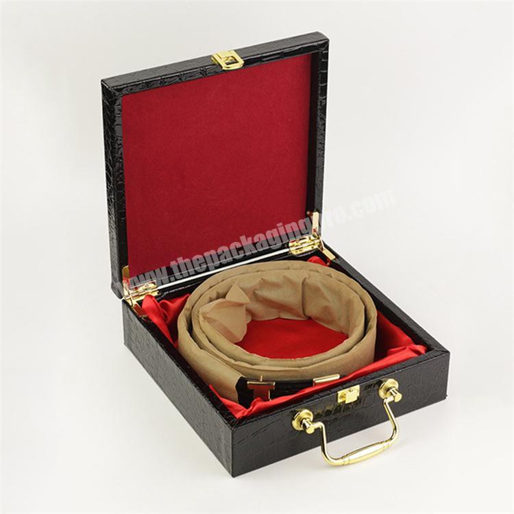 luxury jewelry packaging gift box leather