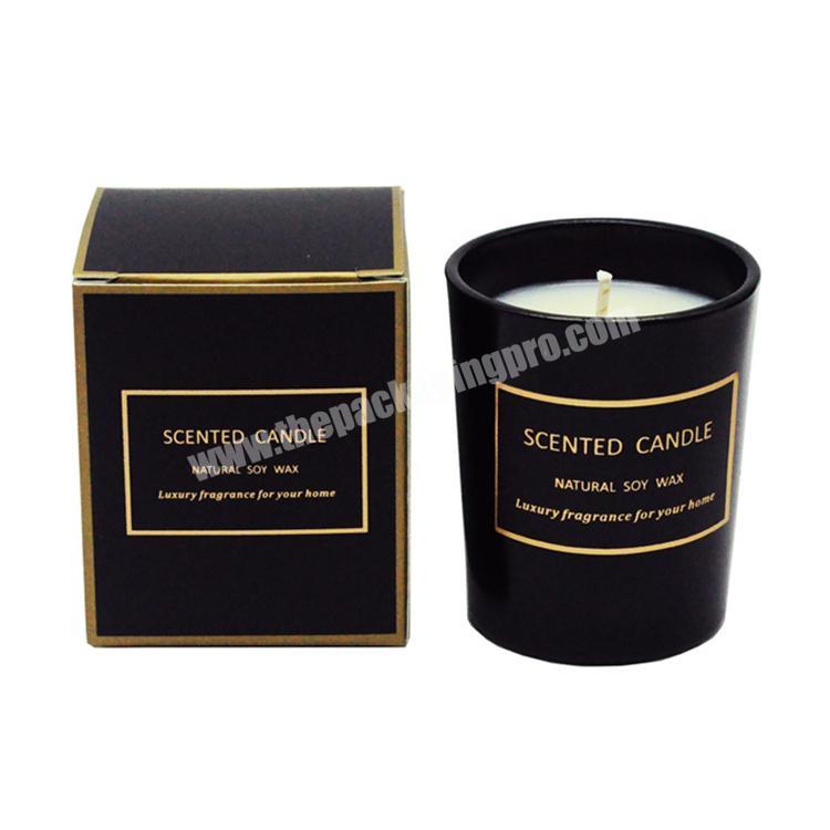 luxury packaging set in gift box candle