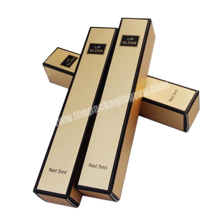luxury paper packaging lipgloss packing box