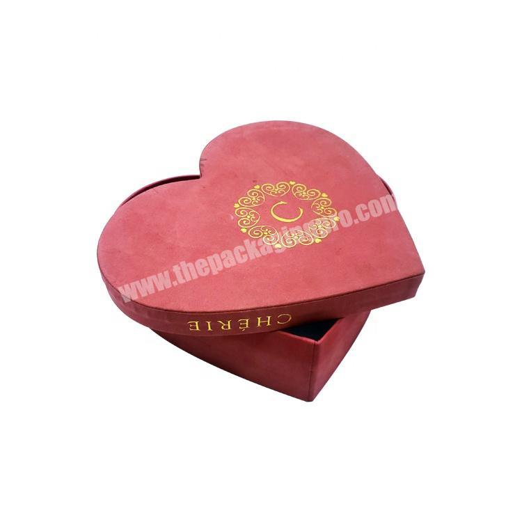 luxury wholesale gift heart shape box