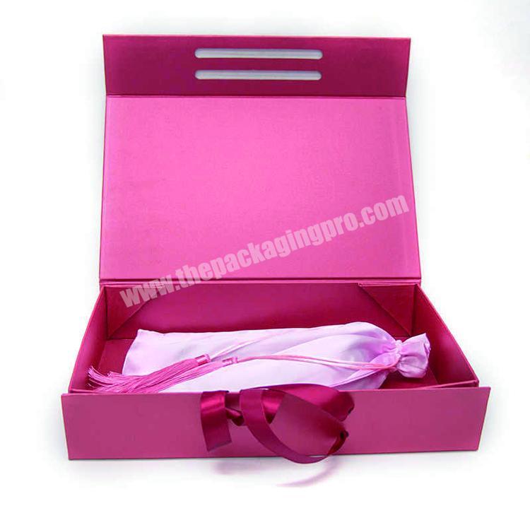 luxury wig boxes custom logo packaging