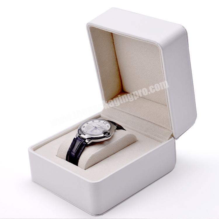matte luxury paper white watch box