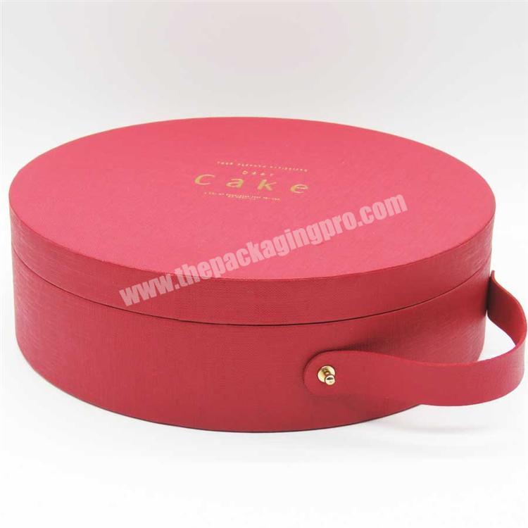 packaging large round cardboard gift boxes