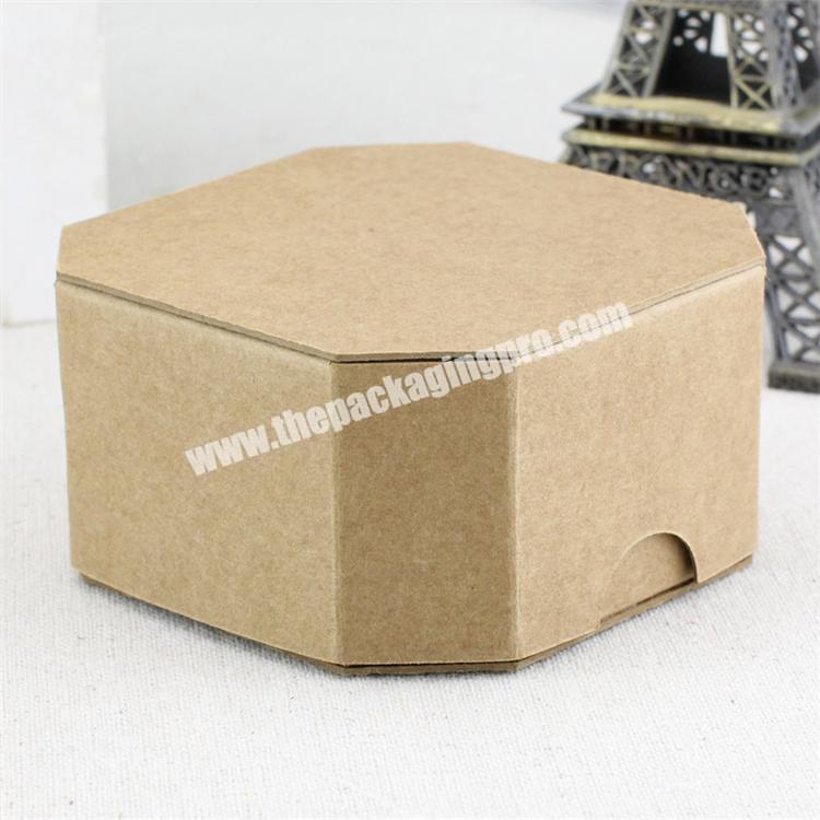 paper packaging octagon shape cardboard gift box
