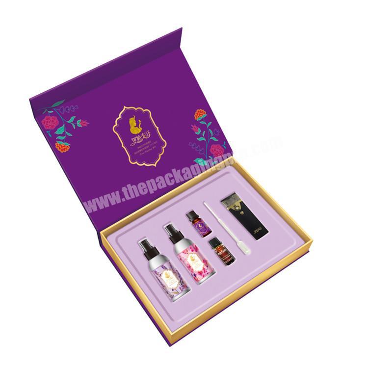 personalised cardboard magnetic attar gift box