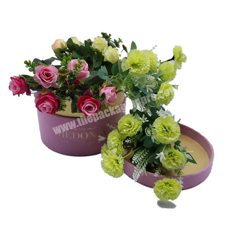 soap bouquet velvet rose round flower box