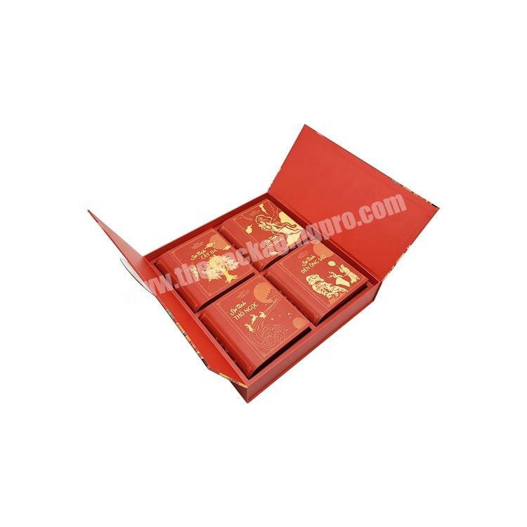 square packaging luxury mooncake box