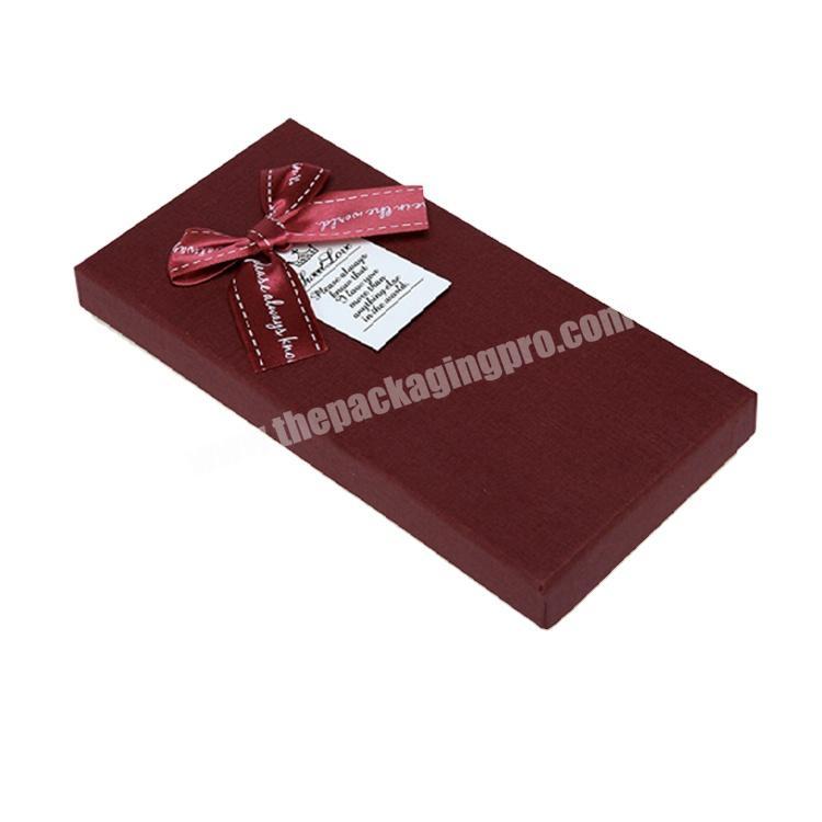 top quality chocolate candy gift box packaging with lids