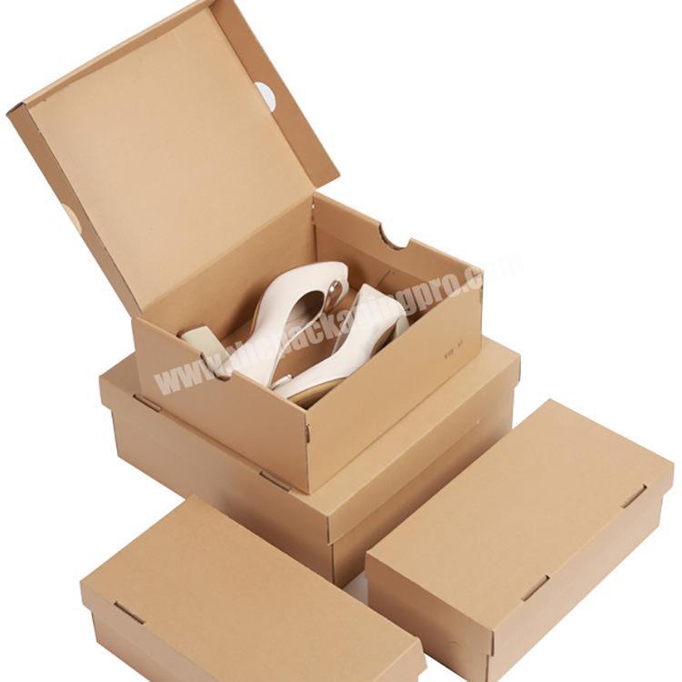 wholesale cardboard packaging cheap shoe boxes