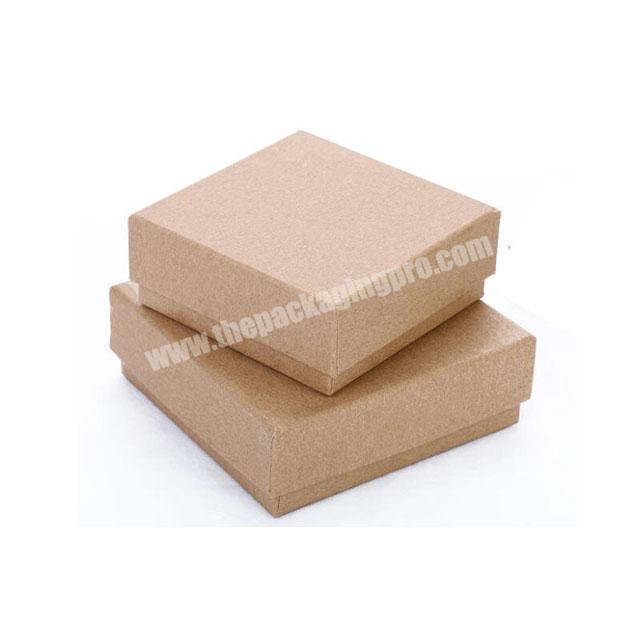 wholesale cheap kraft gift boxes with lid