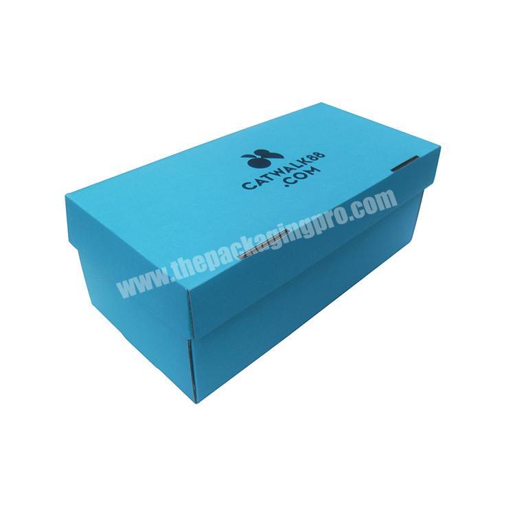 wholesale empty packaging custom shoe boxes