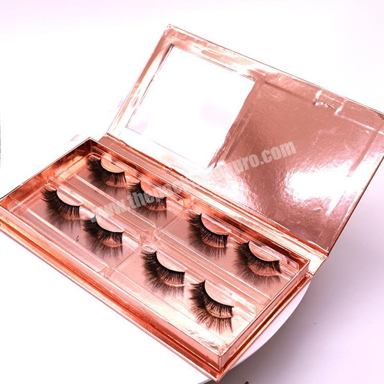 wholesale luxury packaging rose eyelash box