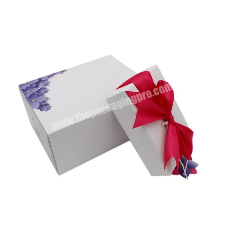 wholesale packaging gift box transparent