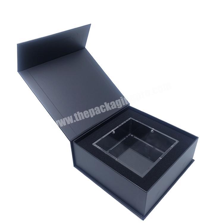 wholesale small packaging matte gift boxes with magnetic lid