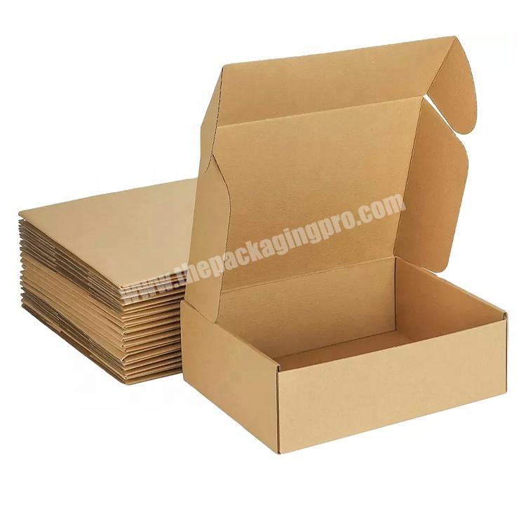 12x9x4 Custom corrugated small mailing shipping boxes for packaging small business