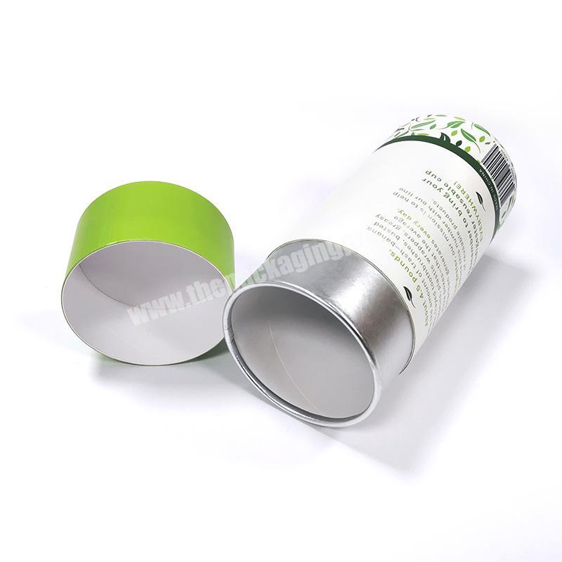 2022 New round paper tube for tea packaging box round box packaging paper tube box