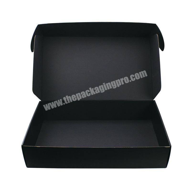 2022 wholesale black custom logo shoe boxes with logo black cardboard shoe box mailer boxc