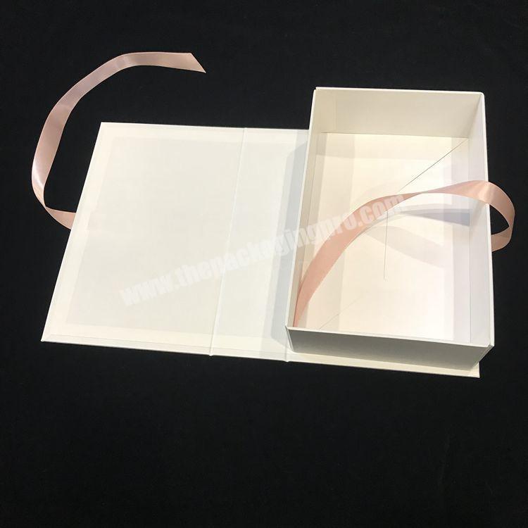 Brand New So Bag Kraft With Window Shipping Mailer Paper Box