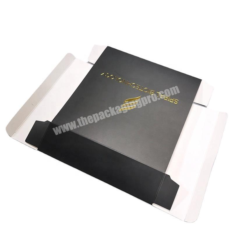 CHINA factory customize card kraft card paper custom Black Card Paper Box perfume and Essential oil packaging box