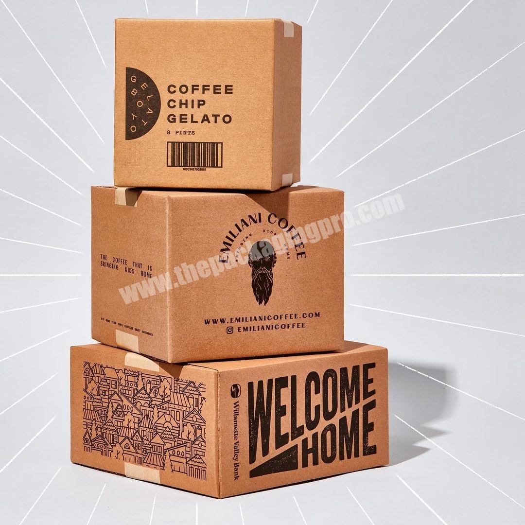 Cajas De Carton Personalizada Mailer Plant Personalized Small Kraft Custom Shipping Boxes With Custom Logo