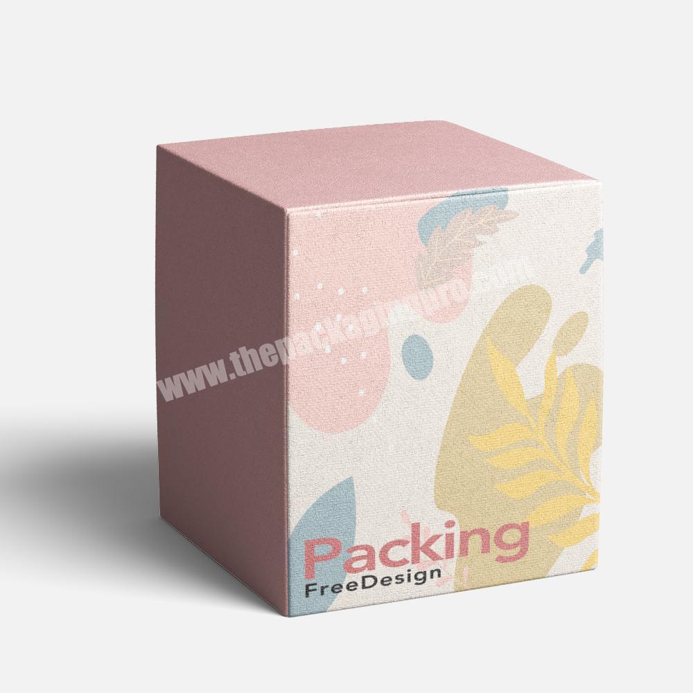 China Wholesale Empty Perfume Custom Logo Luxury Gift Perfume Cosmetic Packaging Folding Box