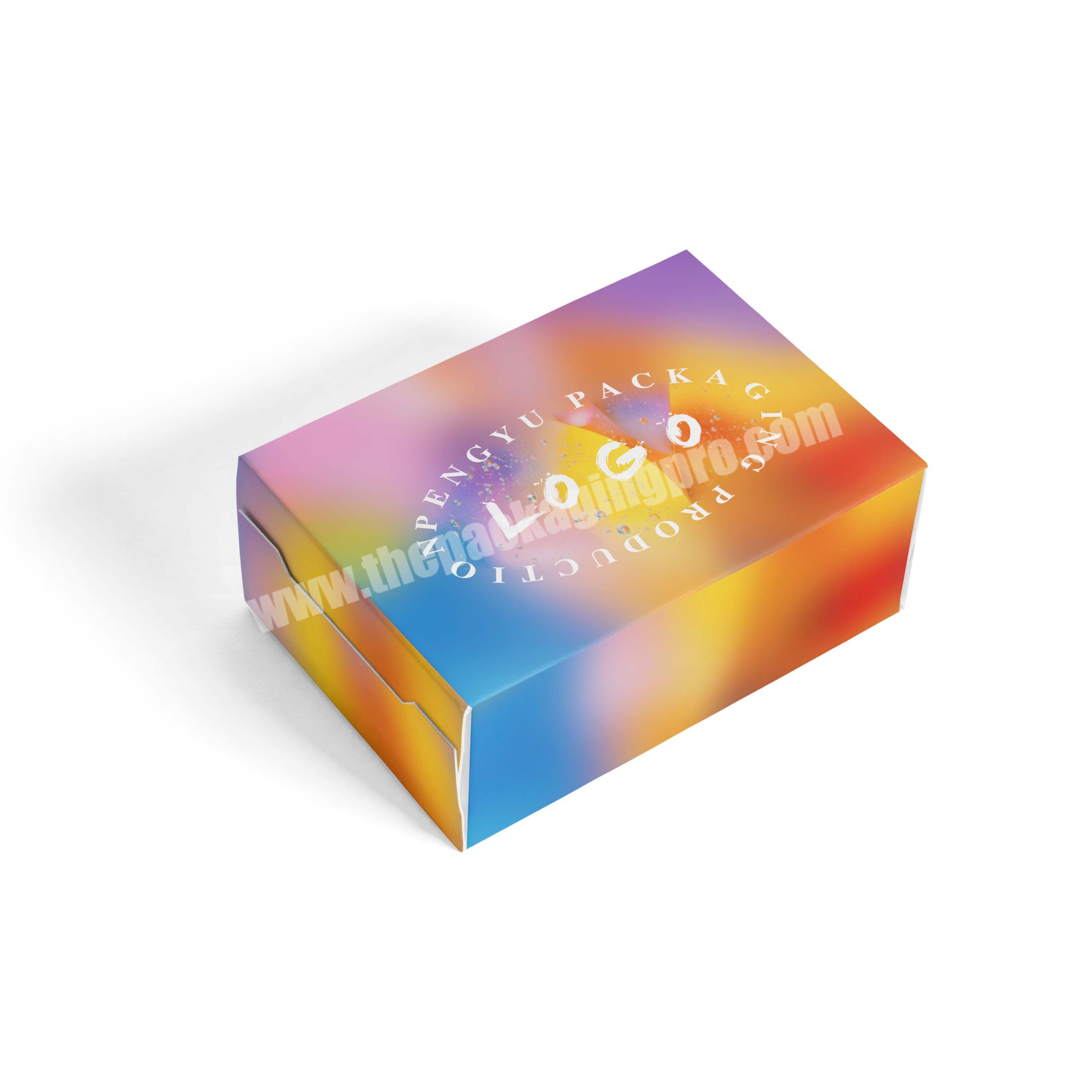 Custom Design Printing White 250gsm Paper Soap Packaging Boxs for Soap
